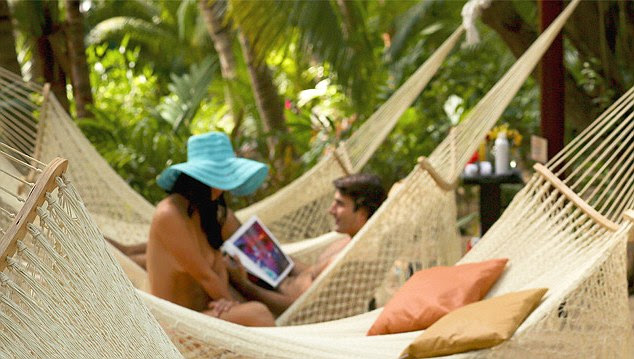 Letting it all hang out: The resort says it is specifically developed for the needs of the 'nudism enthusiast'