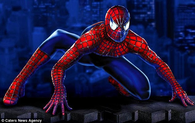 Your friendly neighbourhood Spiderman: The classic Marvel comic superhero in action