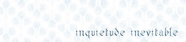 inquiétude inévitable