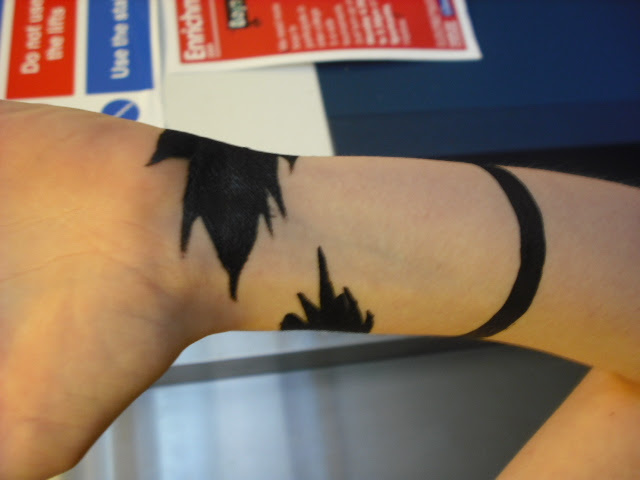 other side of tattoo