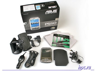 ASUS P550: communicator with 3,5 inch display