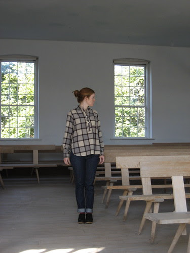flannel work shirt {coming soon}