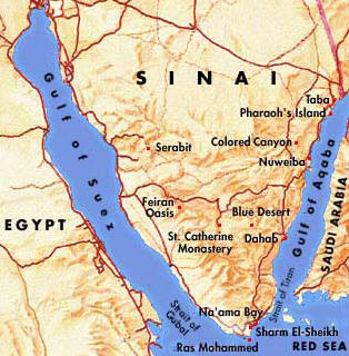 Sharm Cartina Geografica