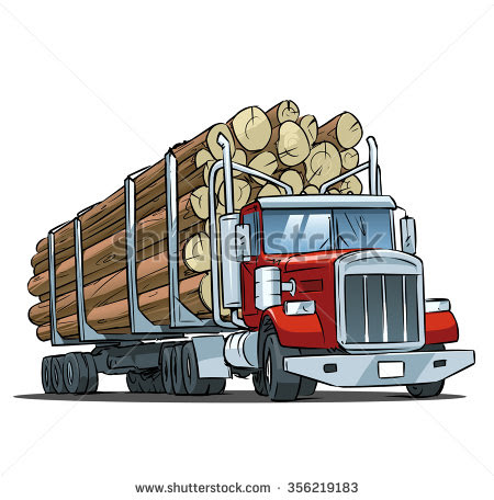 Free Free 252 Silhouette Clipart Log Truck Svg SVG PNG EPS DXF File