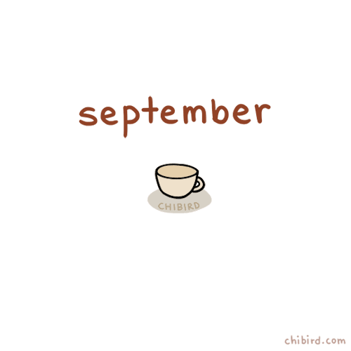 Hope everyone has a kind and productive September!