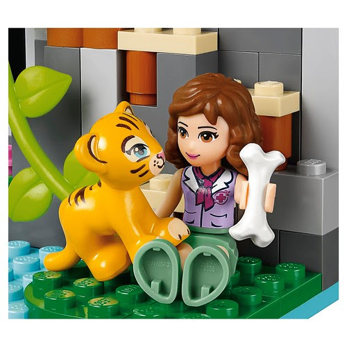 LEGO Friends Jungle Falls Rescue #41033 Tiger cub & Olivia