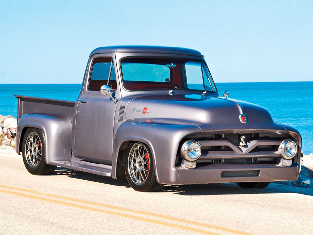 1955 Ford F100 Custom Lowered Classic Truck Truckin