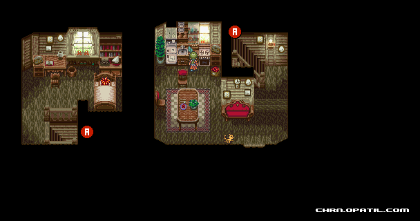 現代の各所のマップ クロノの家 クロノ トリガー 攻略 Chrono Trigger 攻略 ゲーム攻略メモ