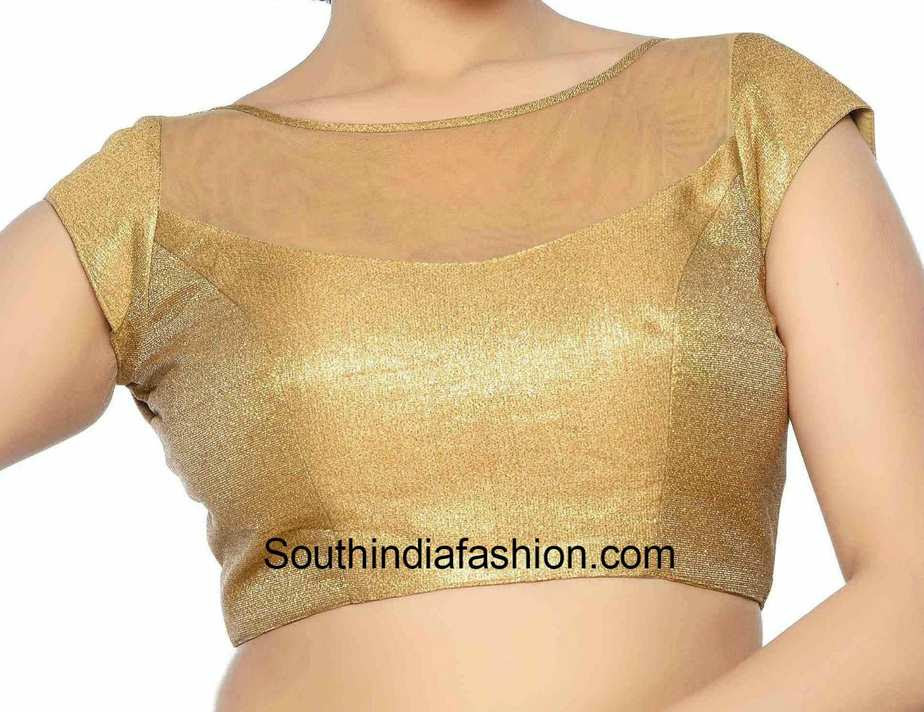 Boat Neck Blouse    Designs: Top 10 Boat Neck Patterns â