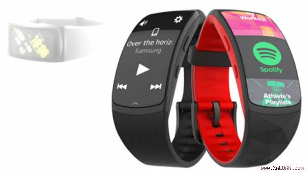 Hình ảnh được cho là của Gear Fit2 Pro