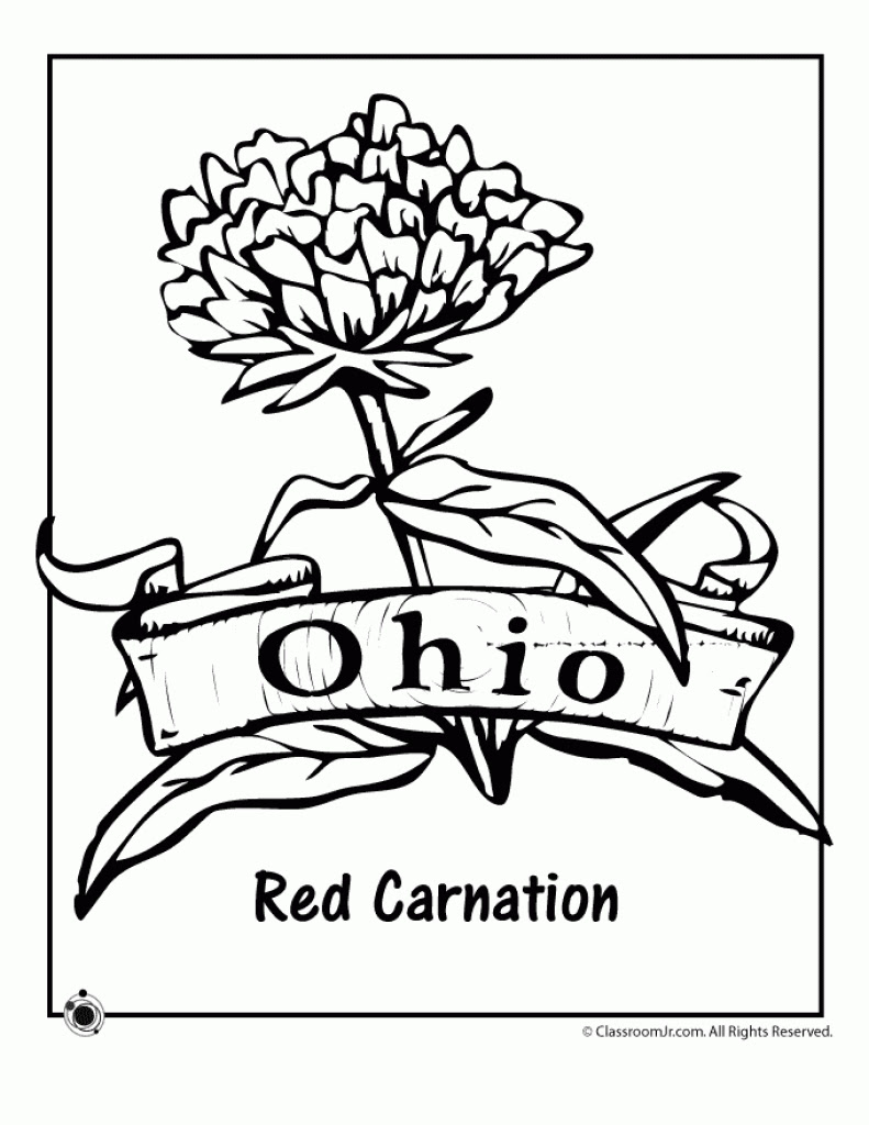 Ohio State Buckeyes Coloring Pages Coloring Home