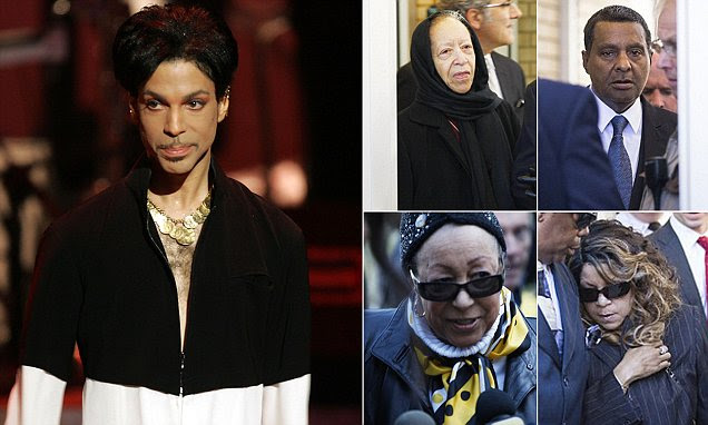 Prince DNA tests confirmed as nearly 700 American's claim to be singer's sibling
