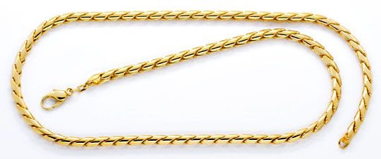 Originalfoto DESIGNER PHANTASIE-KETTE GEDREHTE ANKER g