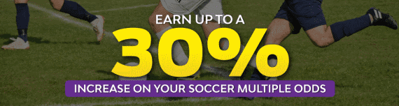 Hollywoodbets Soccer Multiple Bonus - Earn up to 30% increase on your soccer multiple odds 