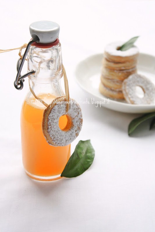 Biscotti al miele e mandarino