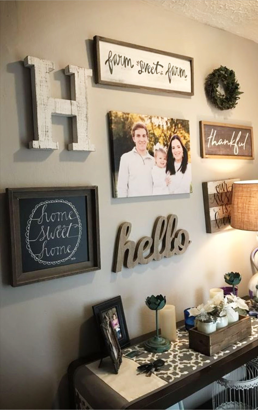DIY Gallery Wall Ideas Accent Wall Decorating Ideas To DIY Gallery Wall Ideas Accent Wall Decorating Ideas To