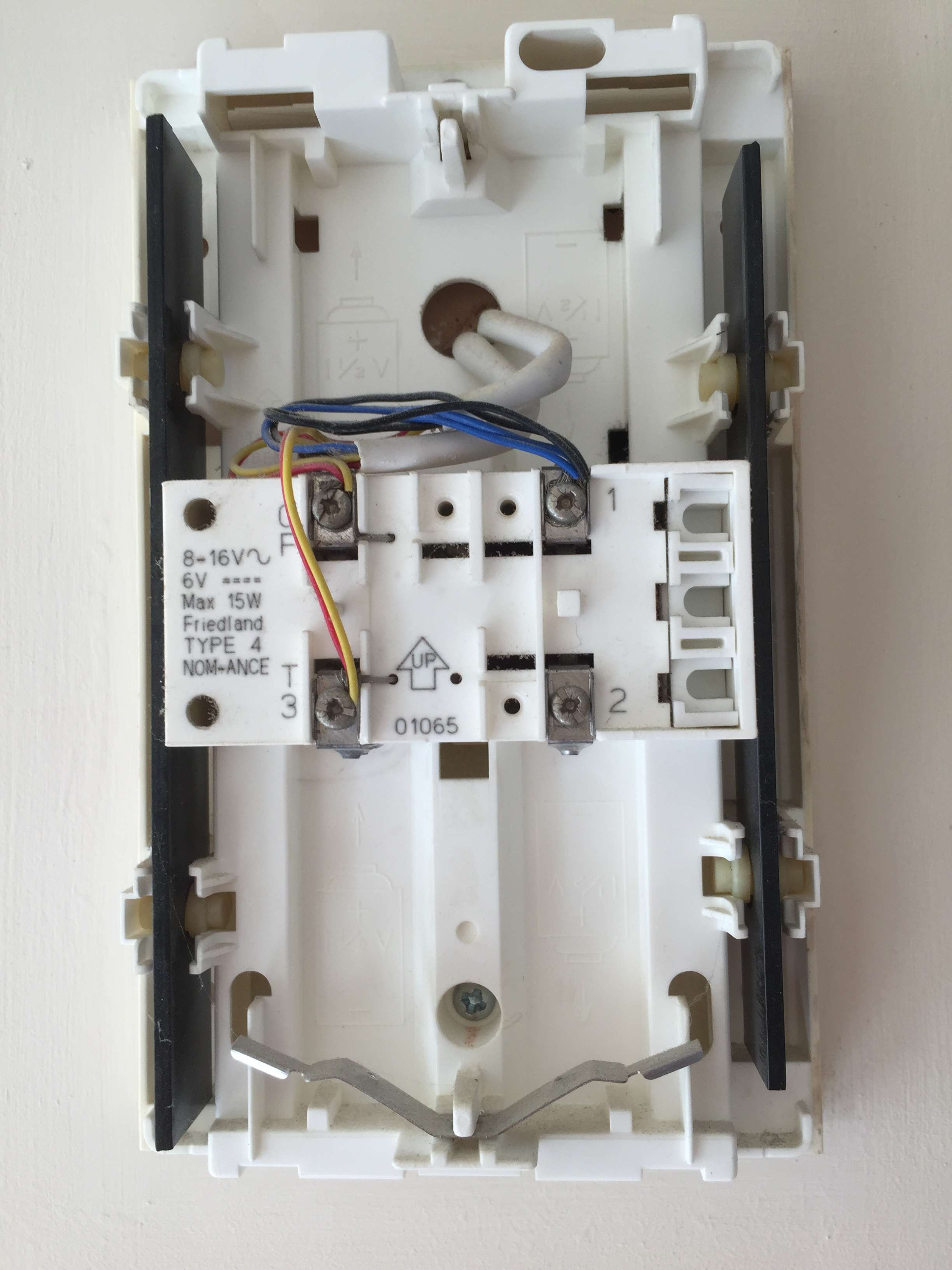 Help changing doorbell | DIYnot Forums
