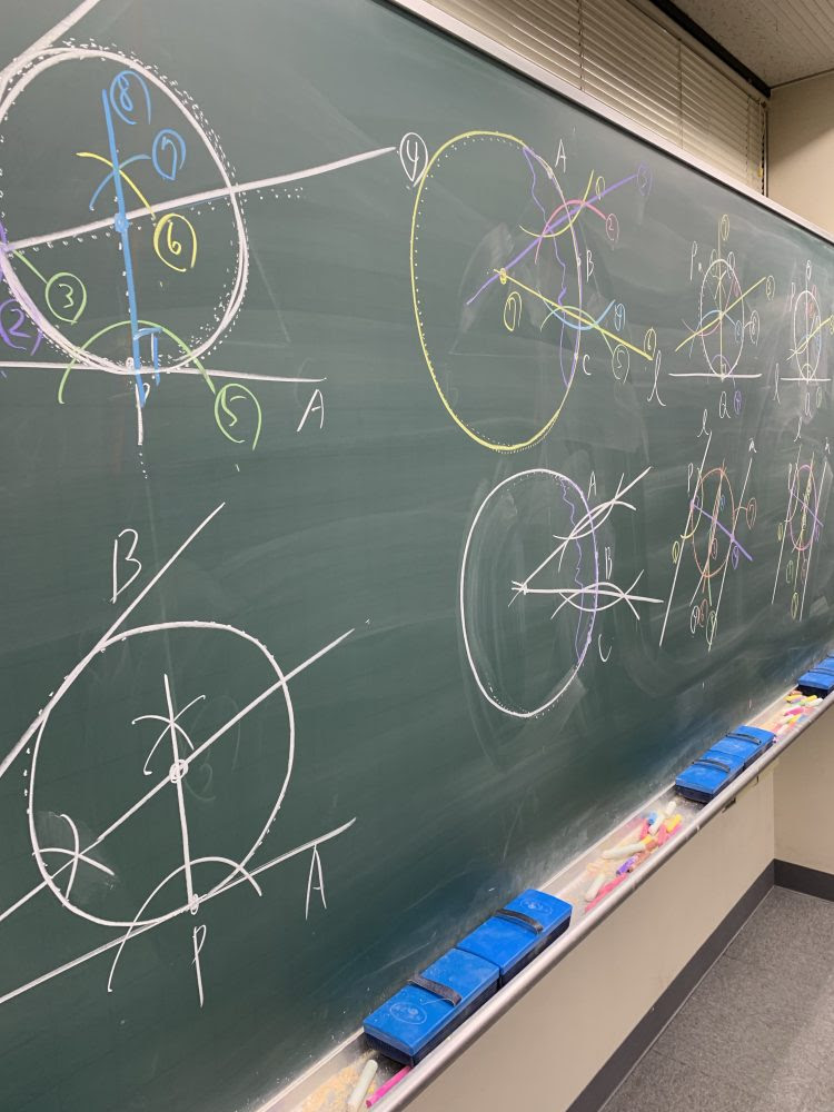 中1 数学作図 発展編へ 横井学院予備校のブログ