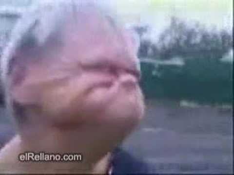 OLD MAN WITH NO TEETH! CRAZY! - YouTube