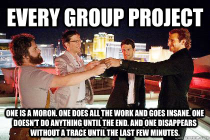 Hangover Group Project Memes Quickmeme