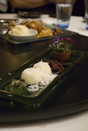 red bean and ice cream