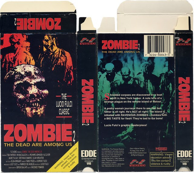 Zombie 2 (VHS Box Art)