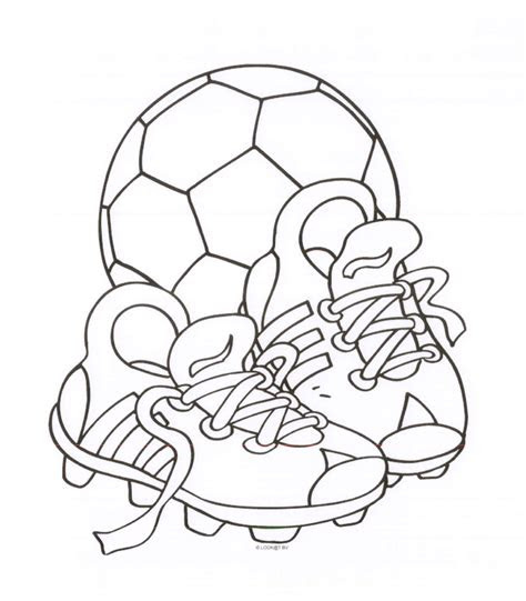 voetbal kleurplaat animaatjesnl