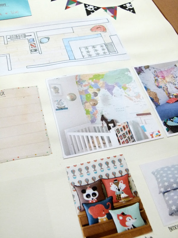moodboard kidroom