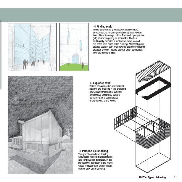 Mo Zell Architectural Drawing Course Tools And Techniques For 2d And 3d Representation 17 Yanvarya 14 Arhitekturnaya Grafika