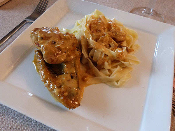 pintade à la crèem 2