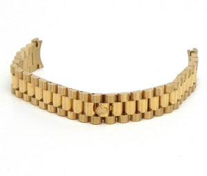 ... Rolex New Style Ladies Presidential 18k Gold Bracelet For 179178 Watch