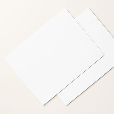 Shimmery White 8-1/2" X 11" Card Stock