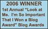 The Best Blog Award