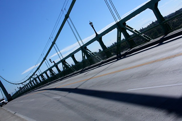 Shadows, St. Johns Bridge