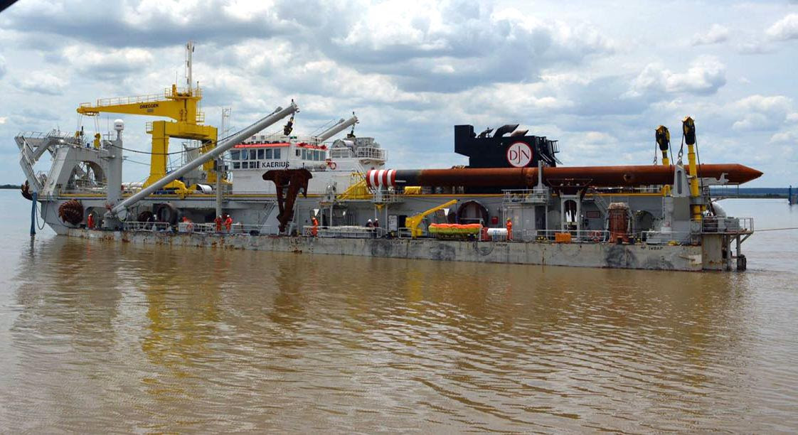 Resultado de imagen para dragado, apertura, profundización y mantenimiento del río Uruguay.