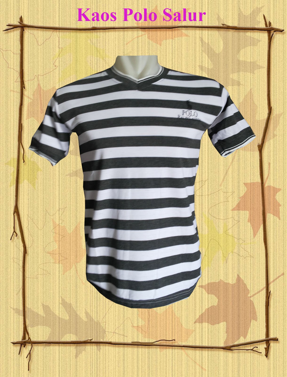  Kaos  Polo  Salur ObralanBaju com Obral Baju Pakaian Murah  
