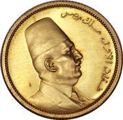 100 Piastres - Fuad I – obverse