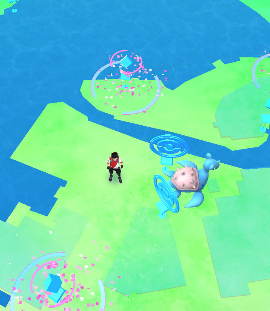 ディズニーシー ポケモンgo 昨日 ラプラスゲットです Disney ポケモンgo
