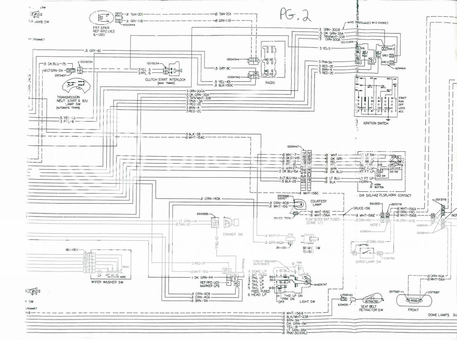 Wiring diagram for 84 6.2 Diesel Stick - The 1947 - Present Chevrolet