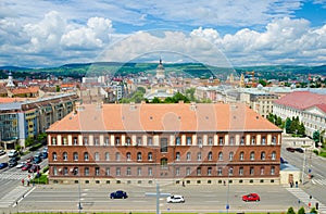 Part of Cluj city centre