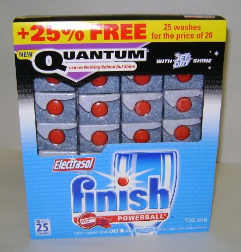 Finish Powerball w/jet dry-Case of 150 Capsules
