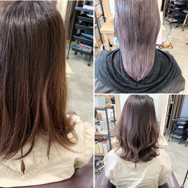 ブリーチ無しで作る透明感のあるアッシュグレーの髪色 マテリカちゃんねる