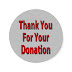 Thank You For Doantion Of Books - Thank You for Your Donation! Gold Foil 400 Label Stickers ... : Your thank you for the donation message is part of that experience.