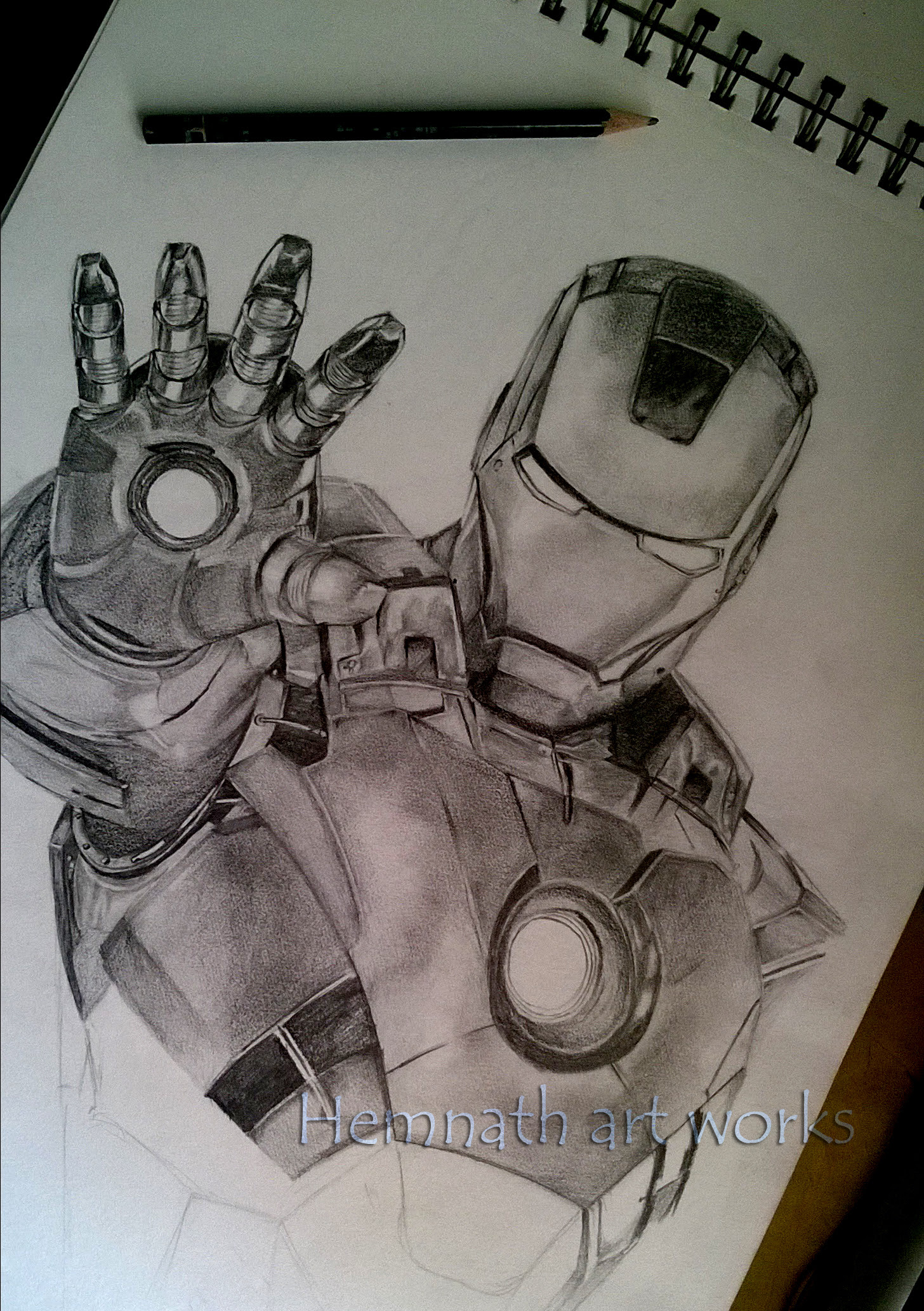 Iron Man Drawing In Pencil At Getdrawings Free Download