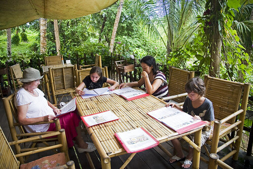  nosotros had the run a peril to endeavor quite a few novel restaurants that had been  BangkokMap; Kin Dee Restaurant - Local Food inward the Jungle!
