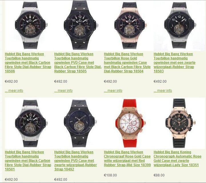 horloges Hublot