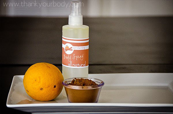 All natural body spray recipe: Aromatherapy at its best.