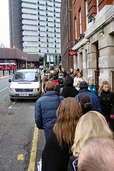Huge queue!