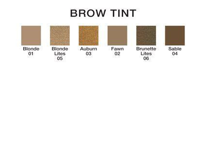  brush on brow tint tinted eyebrow gel blonde or fawn blonde to view