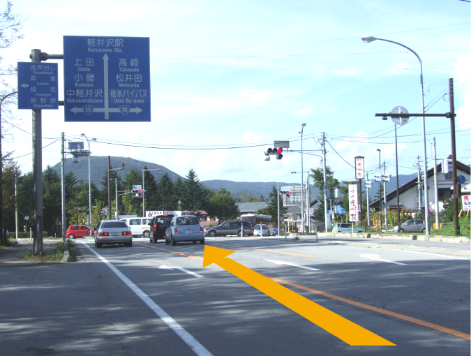 交通アクセス 駐車場 軽井沢 プリンスショッピングプラザ